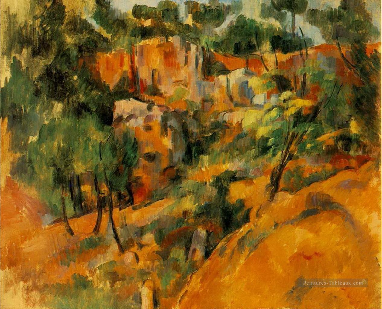 Coin de la carrière Paul Cézanne Peintures à l'huile
